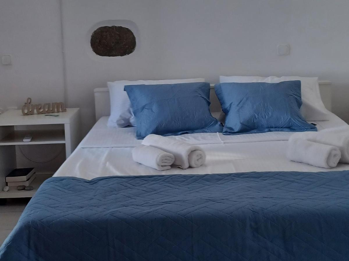 Blue & White: An Absolute Aegean Dream House Villa Galini  Eksteriør billede
