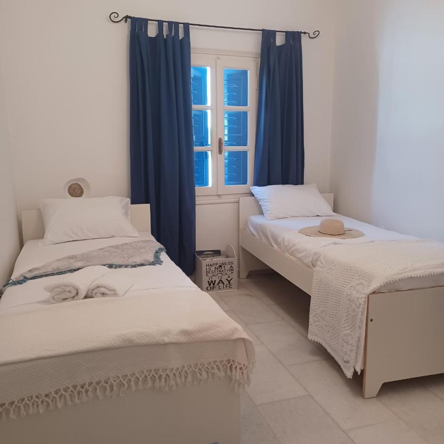 Blue & White: An Absolute Aegean Dream House Villa Galini  Eksteriør billede