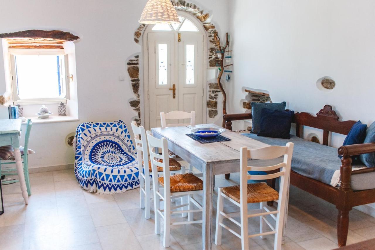 Blue & White: An Absolute Aegean Dream House Villa Galini  Eksteriør billede