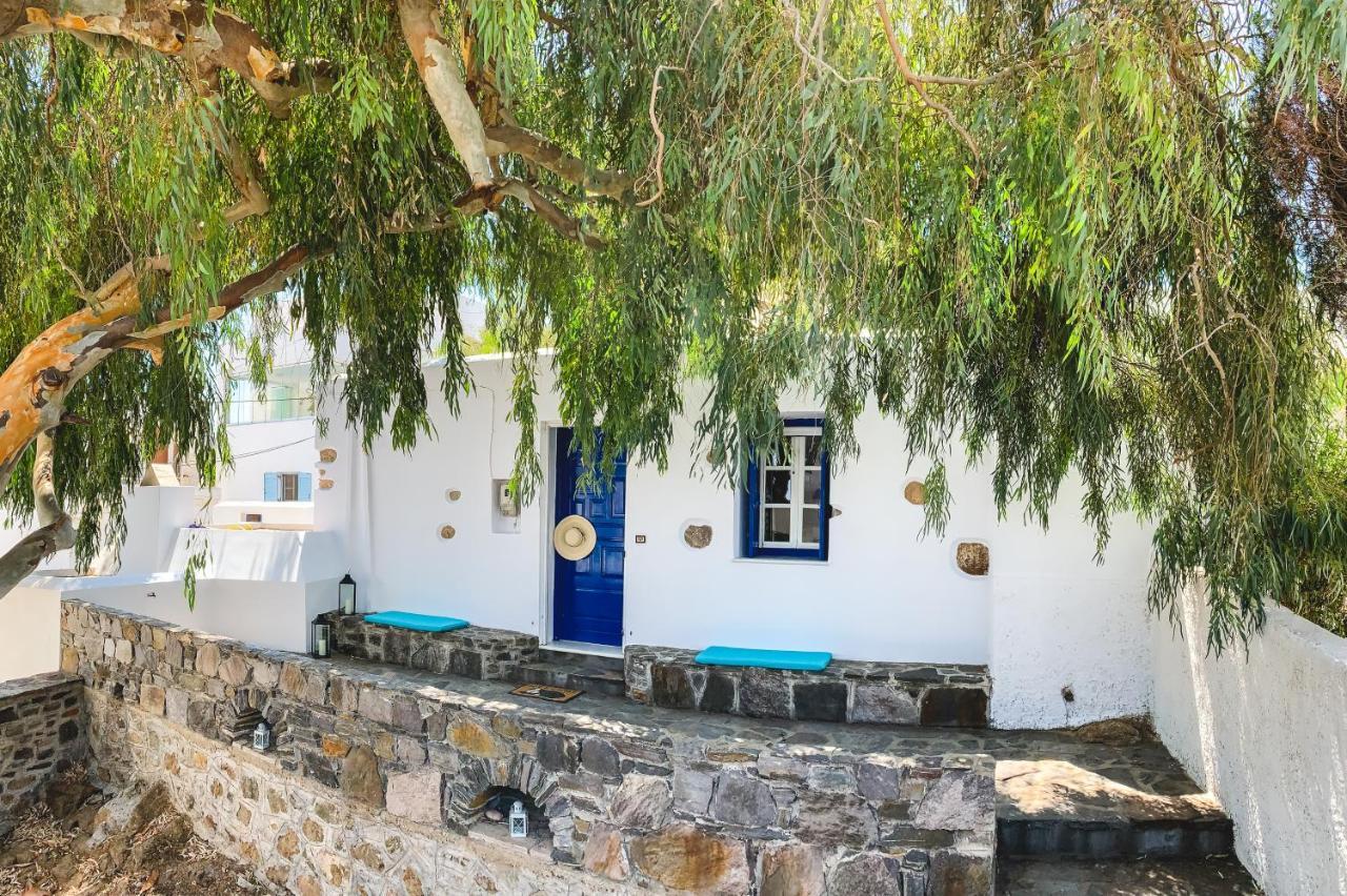 Blue & White: An Absolute Aegean Dream House Villa Galini  Eksteriør billede
