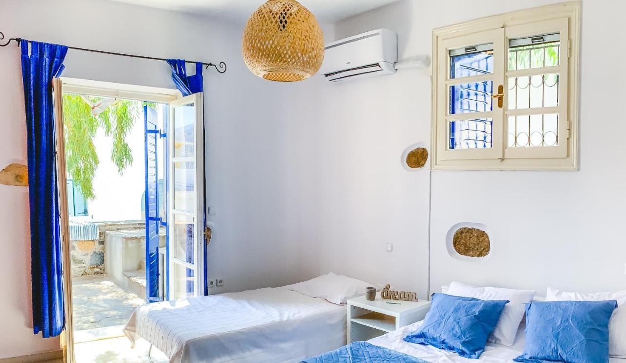 Blue & White: An Absolute Aegean Dream House Villa Galini  Eksteriør billede