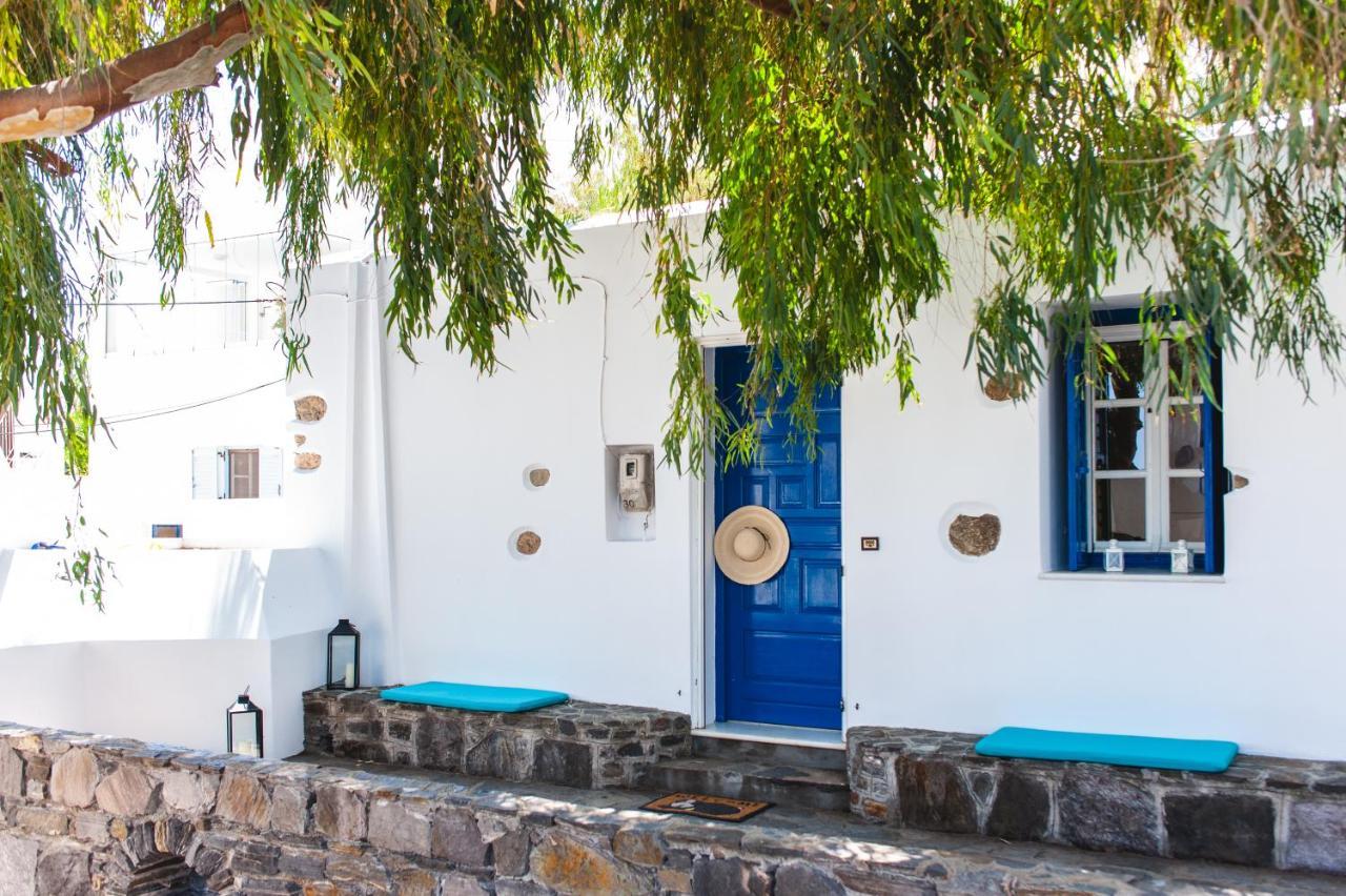 Blue & White: An Absolute Aegean Dream House Villa Galini  Eksteriør billede